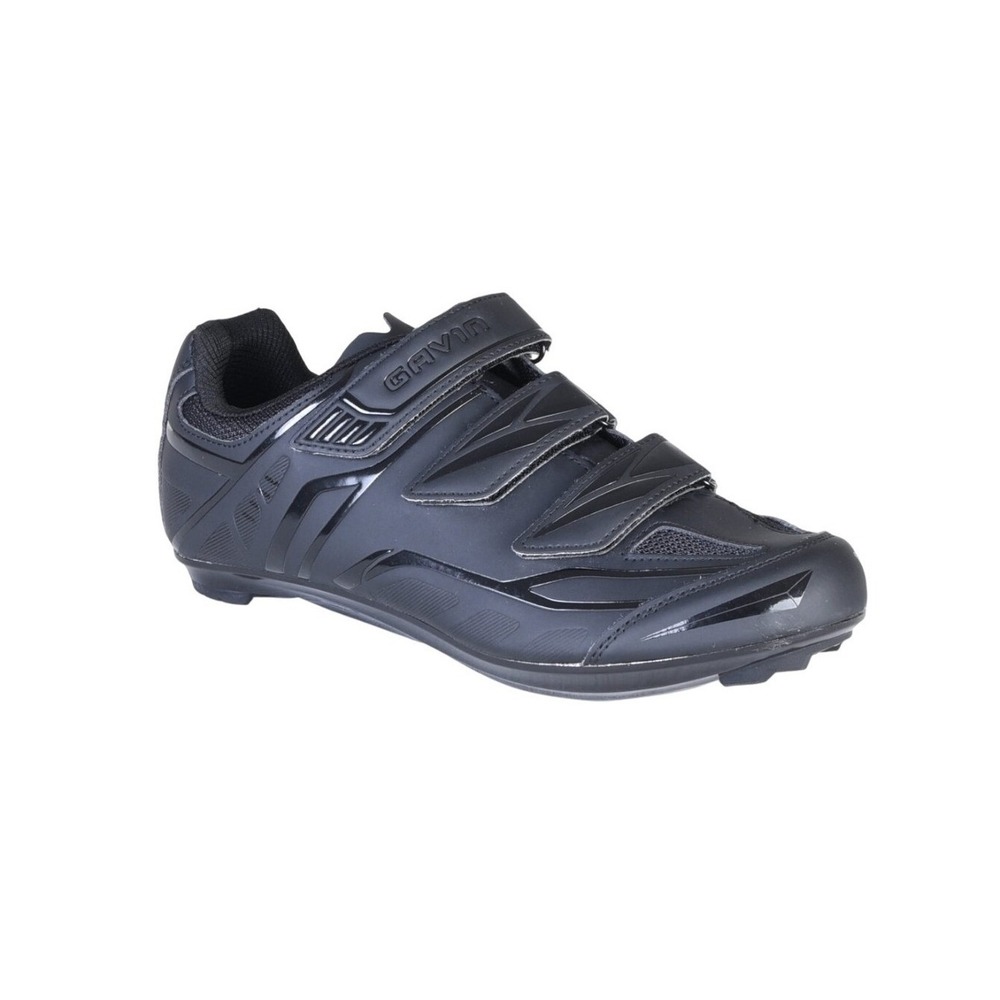 Gavin Unisex Road Cycling Shoe SPD Size 38 Black